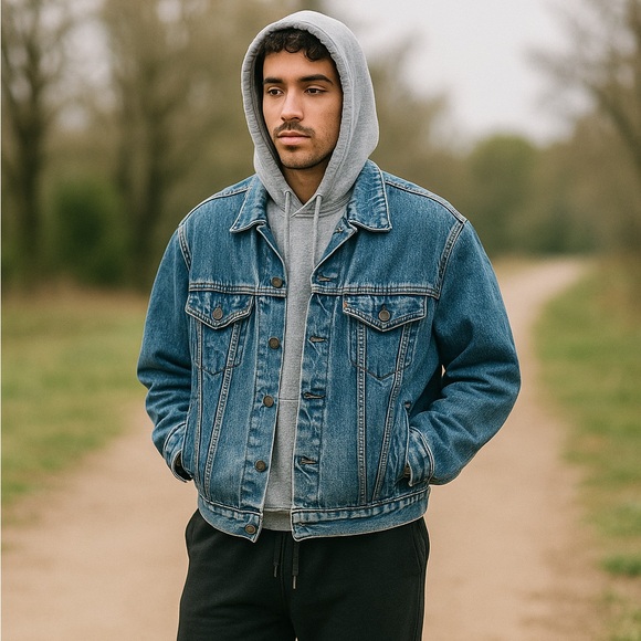 Vintage Levi's "Dad Jacket" Trucker Denim | Y2K Oversized 90s Vibes - Picture 1 of 10